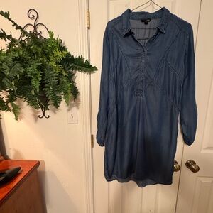 Ice Blue Denim Shirt